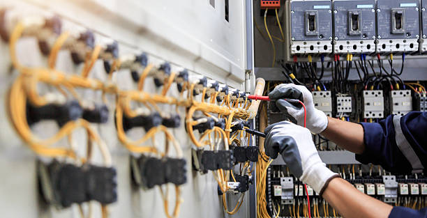 Professional Electrician technician working in Somers, WI
